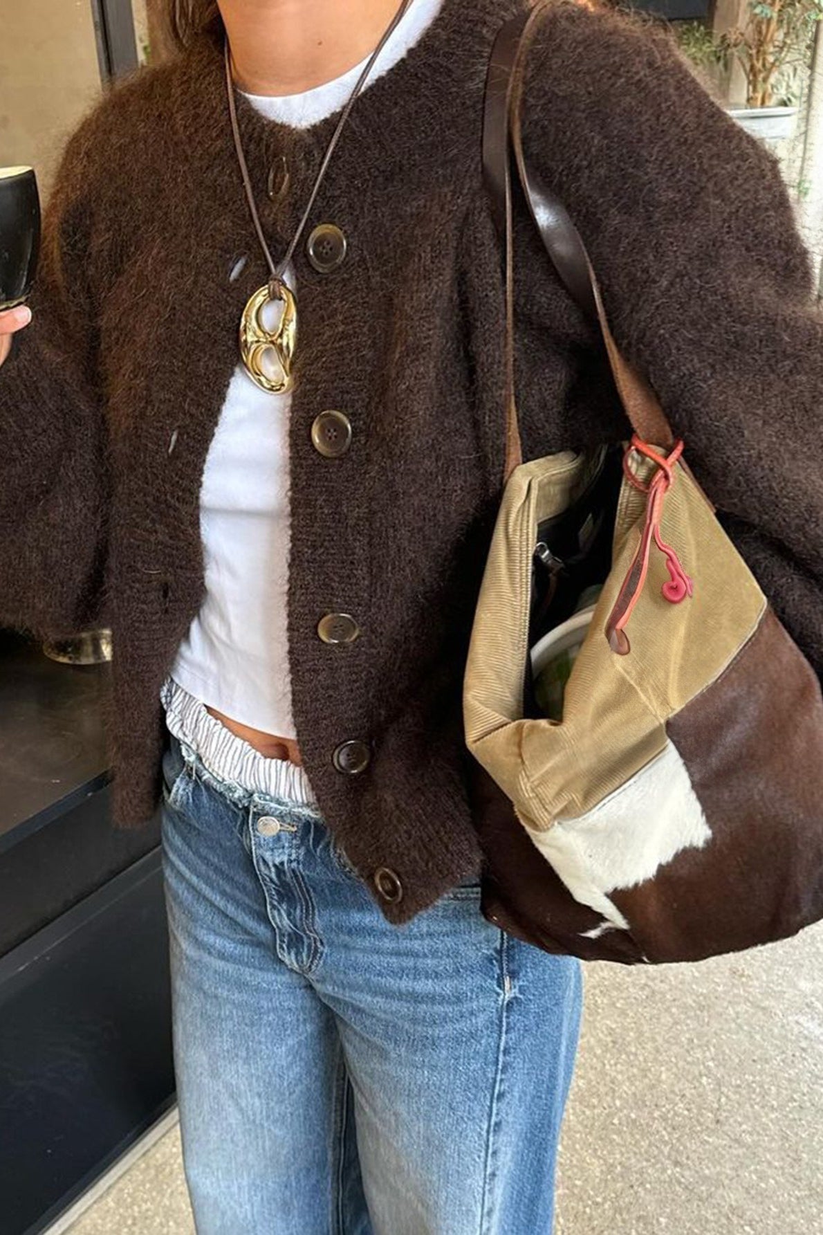 Casual Minimalist Button Front Long Sleeve Coat - Fashionpara