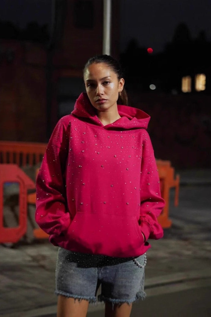 Rhinestone Star Hoodie and Joggers 11