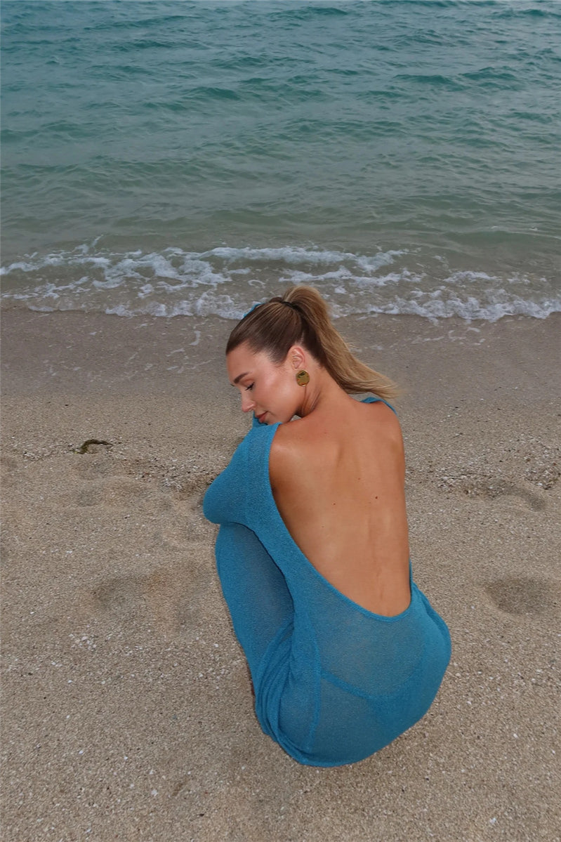 Sheer Two Way Beach Cover Up