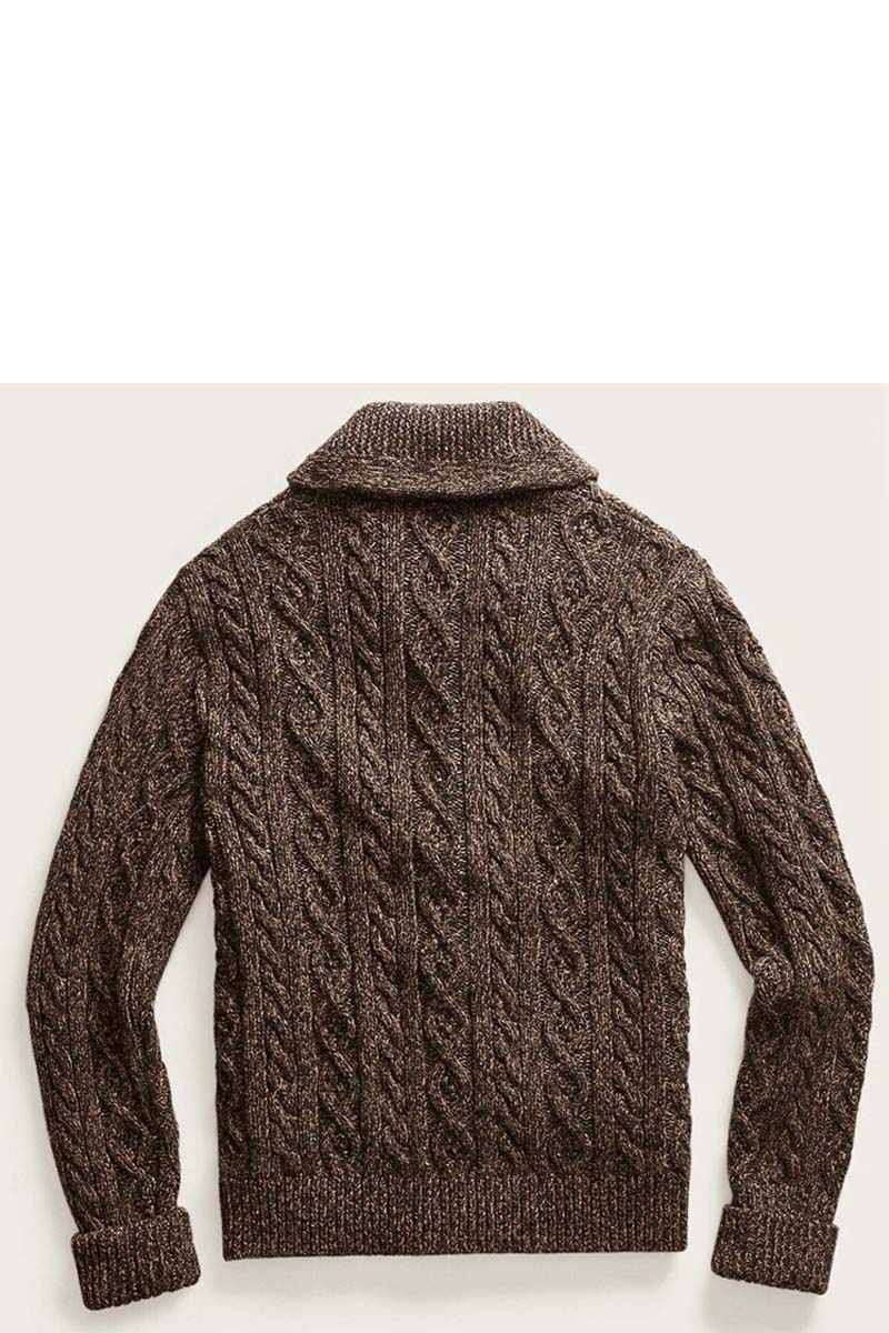 Uniqshe Men's Lapel Single Breasted Long Sleeve Cardigan Jumper Jacket Fashionpara