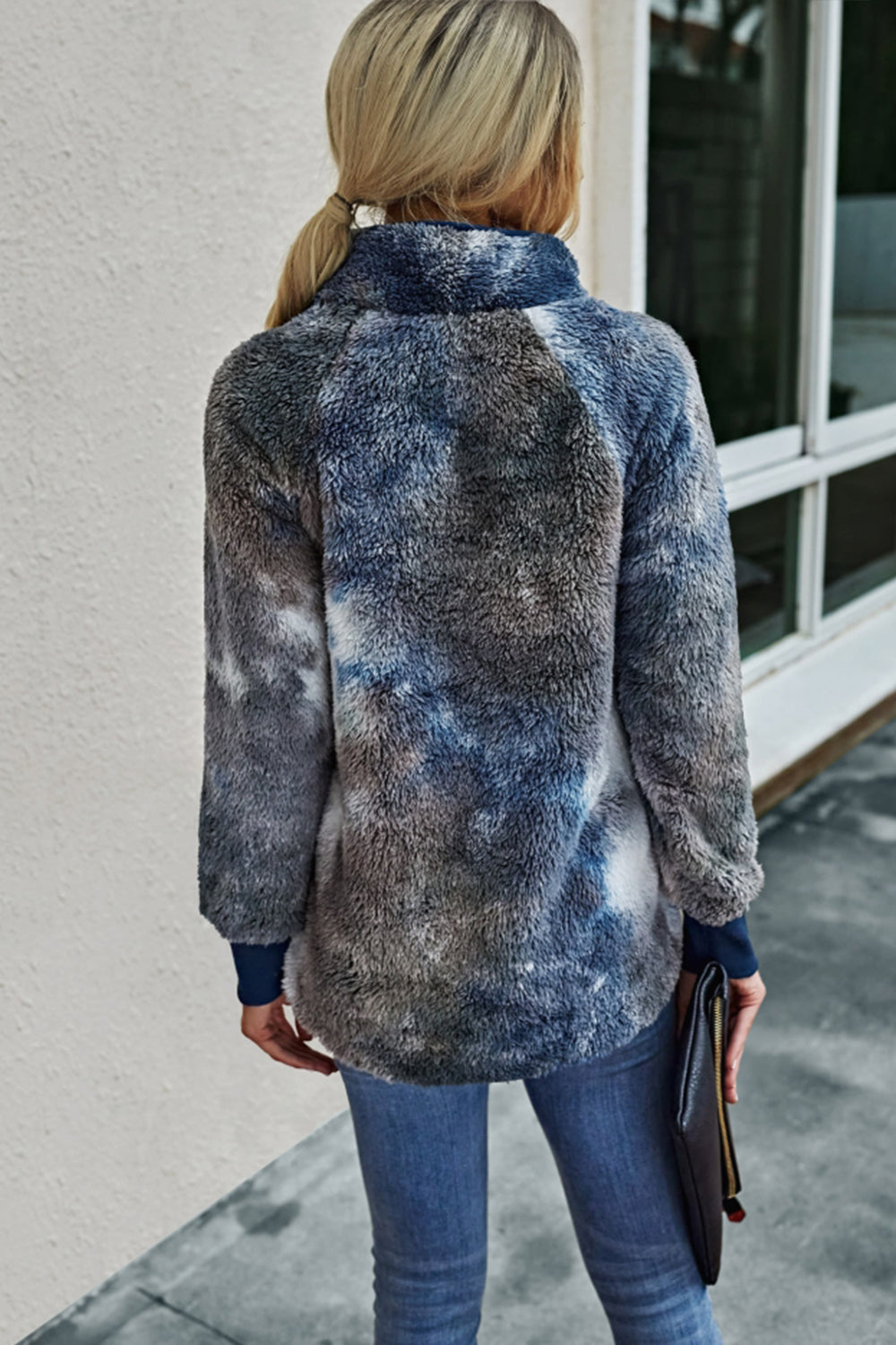 Patchwork Tie-dyed Hoodies