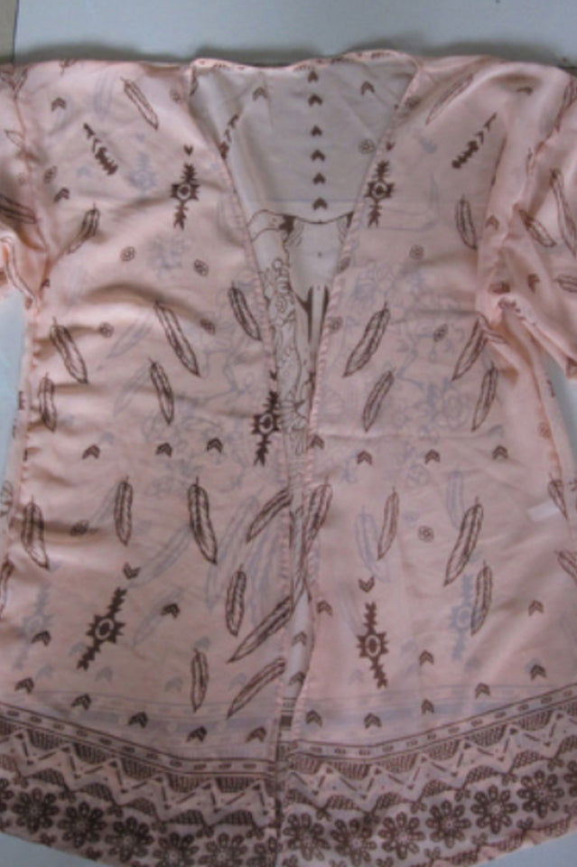 Cow Print Chiffon Bikini Cardigan for Stylish Summer Wear