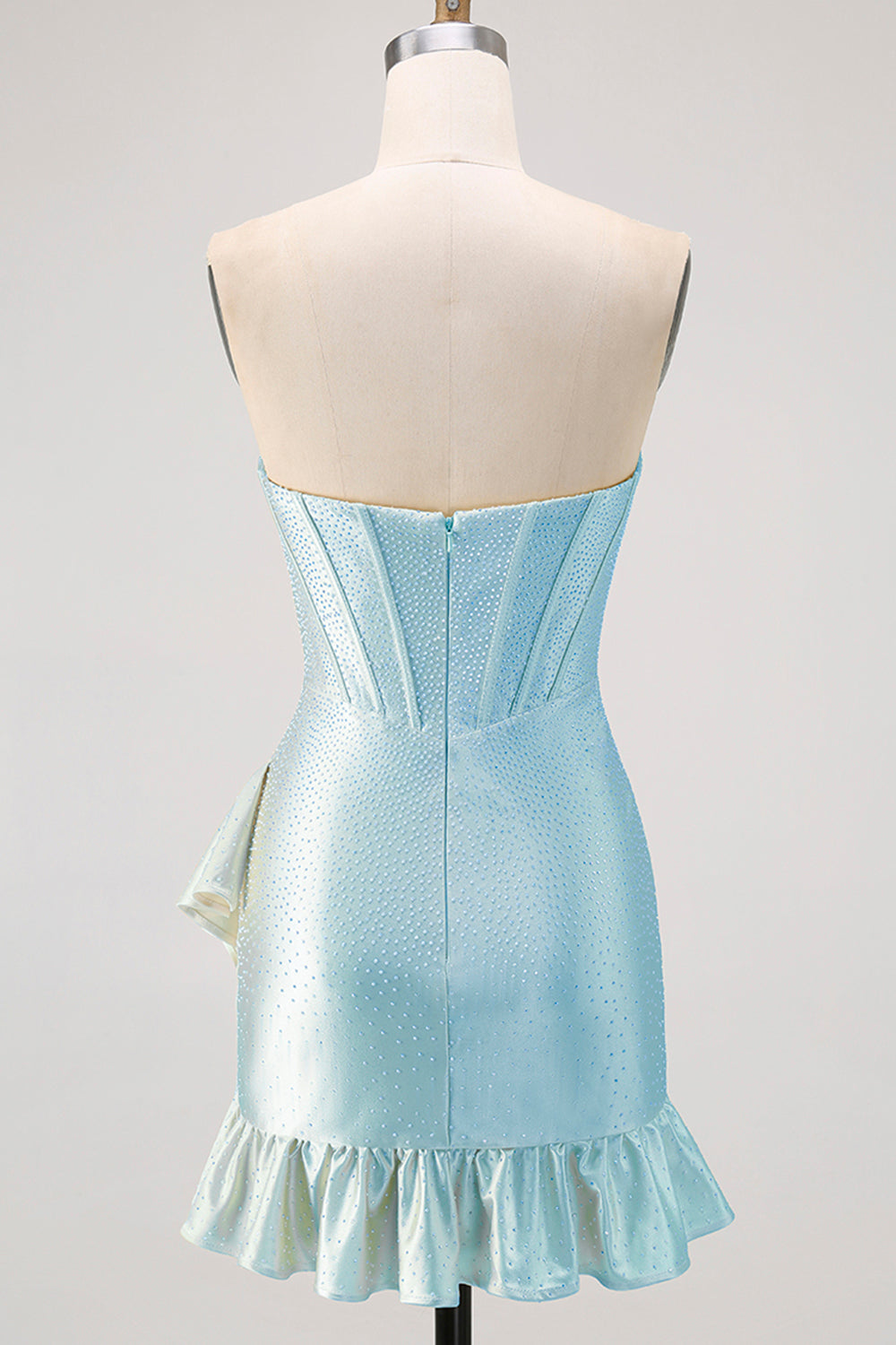 Sparkly Yellow Corset Sweetheart Short Homecoming Dress with Beading