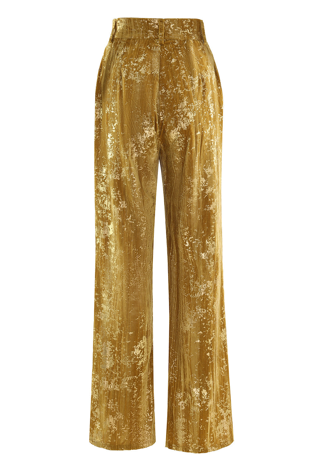 Sparkly Yellow 2 Piece Notched Lapel Women Prom Suits