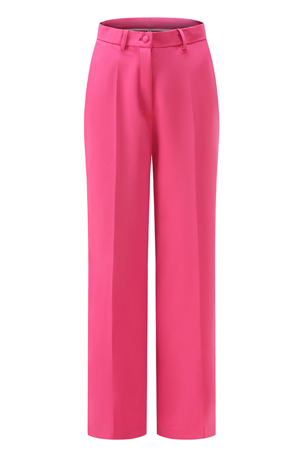 Fuchsia 2 Piece Double Breasted Women Prom Suits