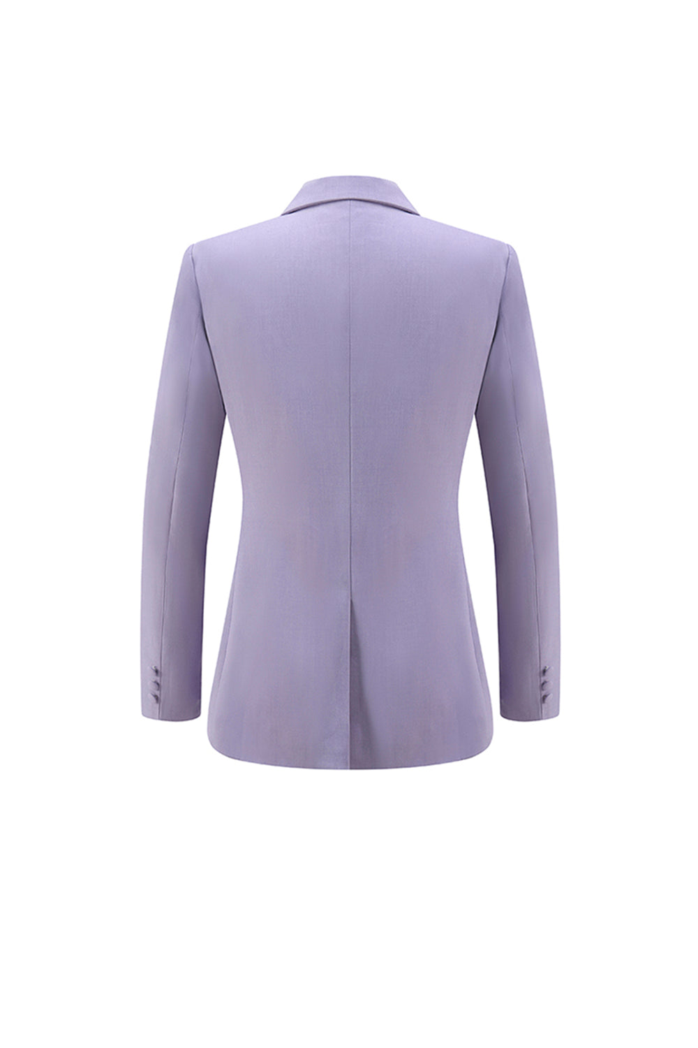 Lilac 2 Piece Peak Lapel Women Prom Suits with Sash