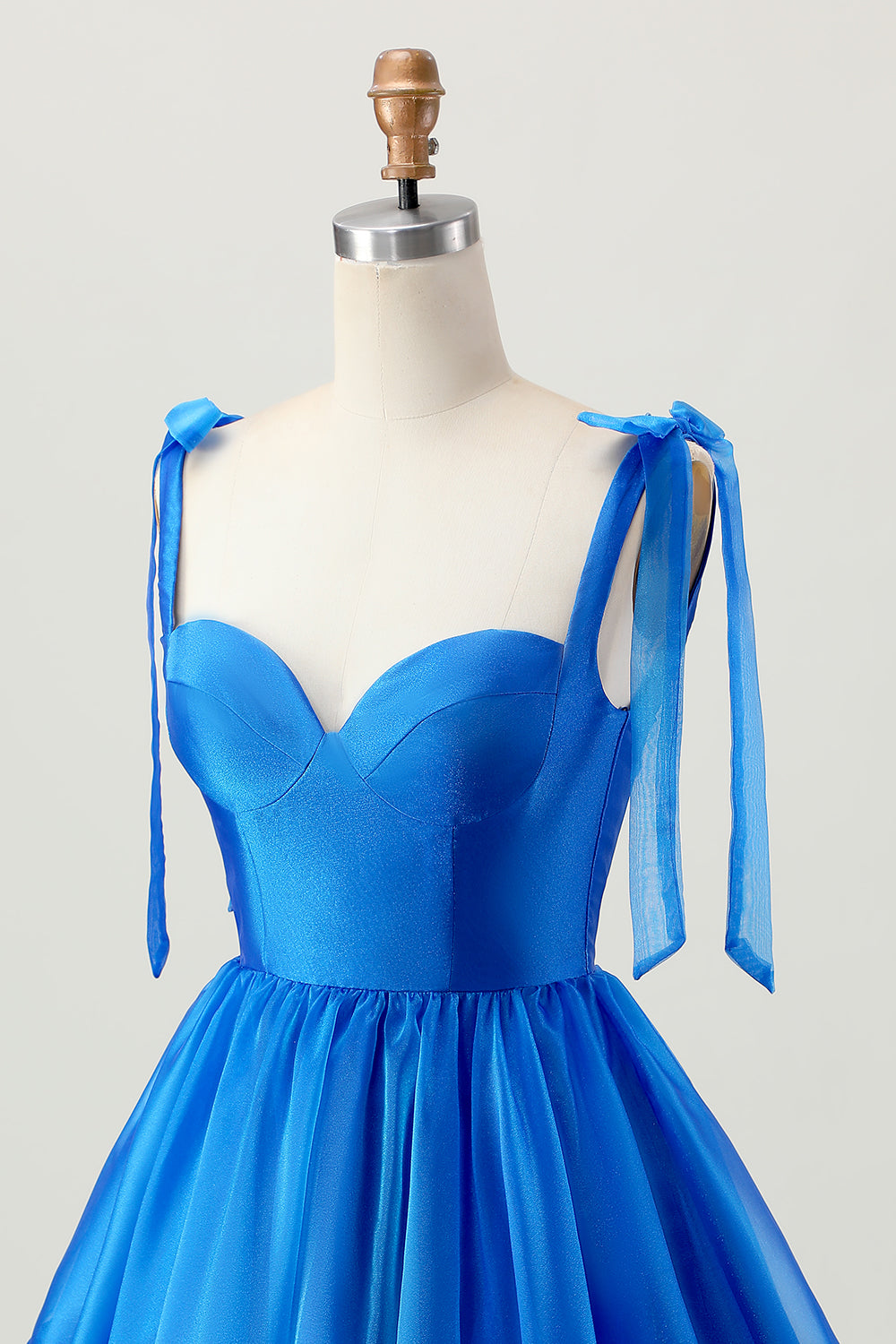 Simple Royal Blue A Line Short Homecoming Dress