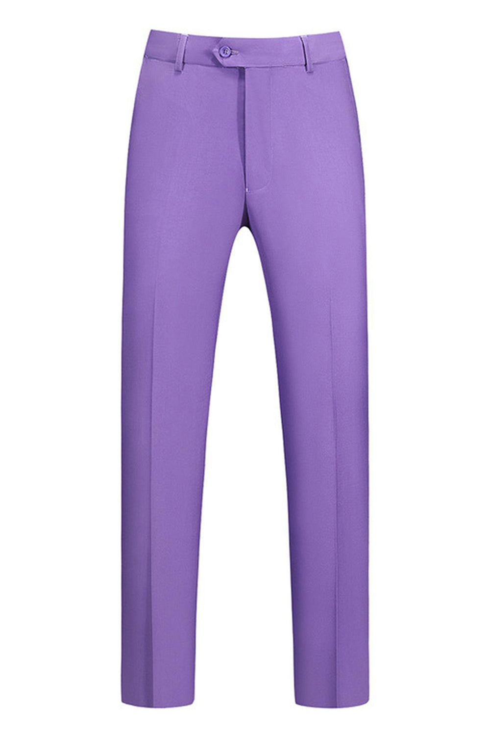Men's Violet Single Breasted Notched Lapel 3 Pieces Prom Suits