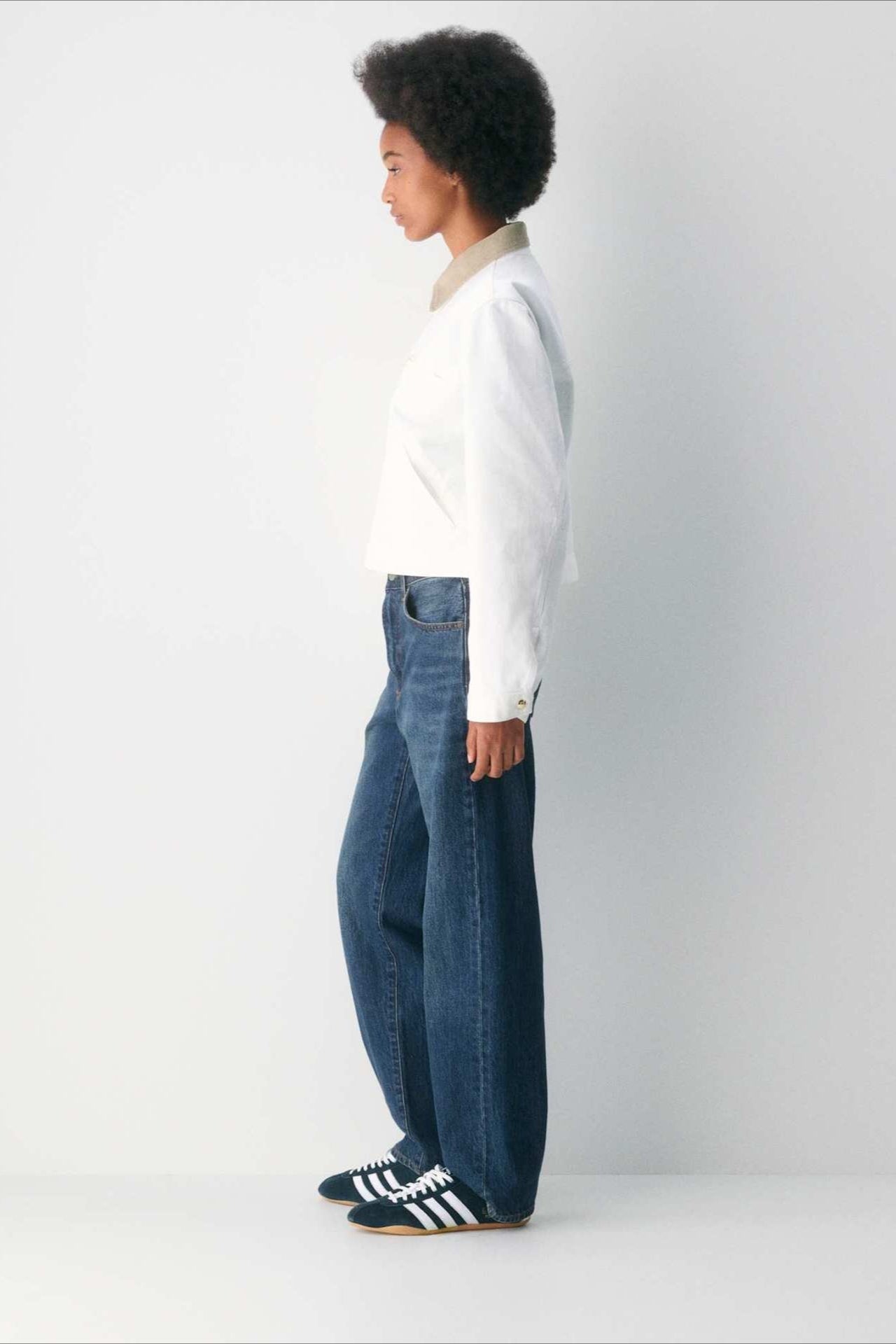 American Vintage Utility Cropped Coat - Fashionpara