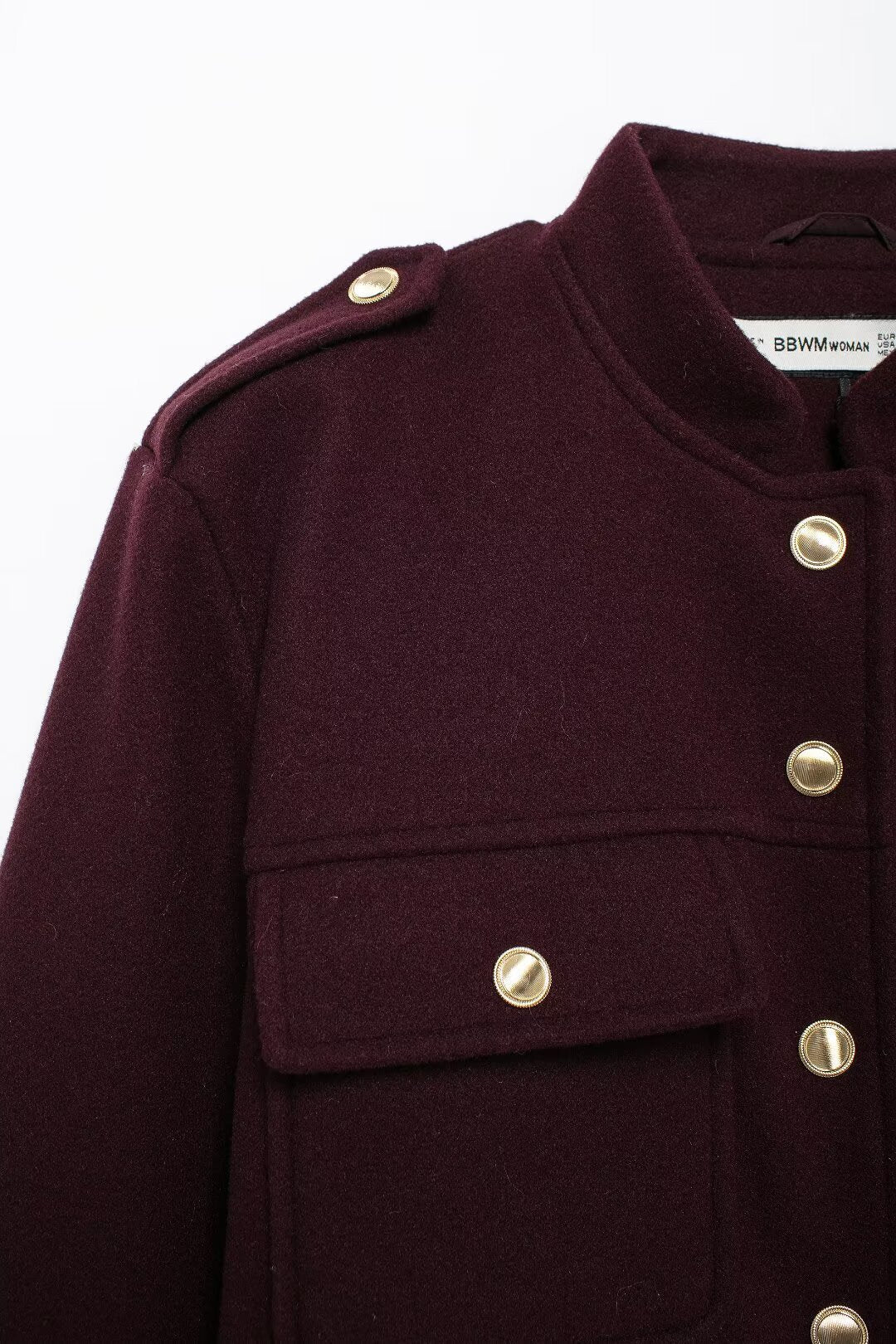 Cropped Retro Buttoned Jacket 9