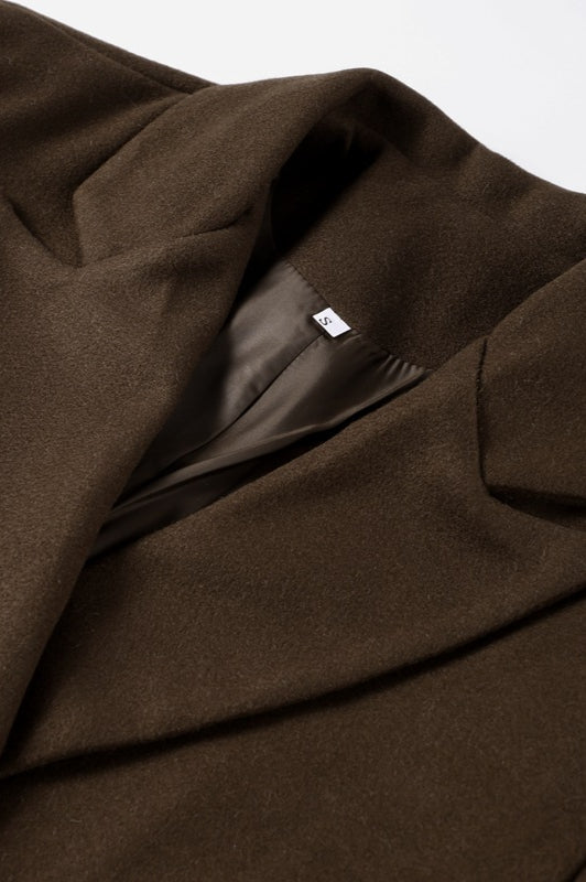 Elegant Single-Breasted Winter Coat for Stylish Warmth