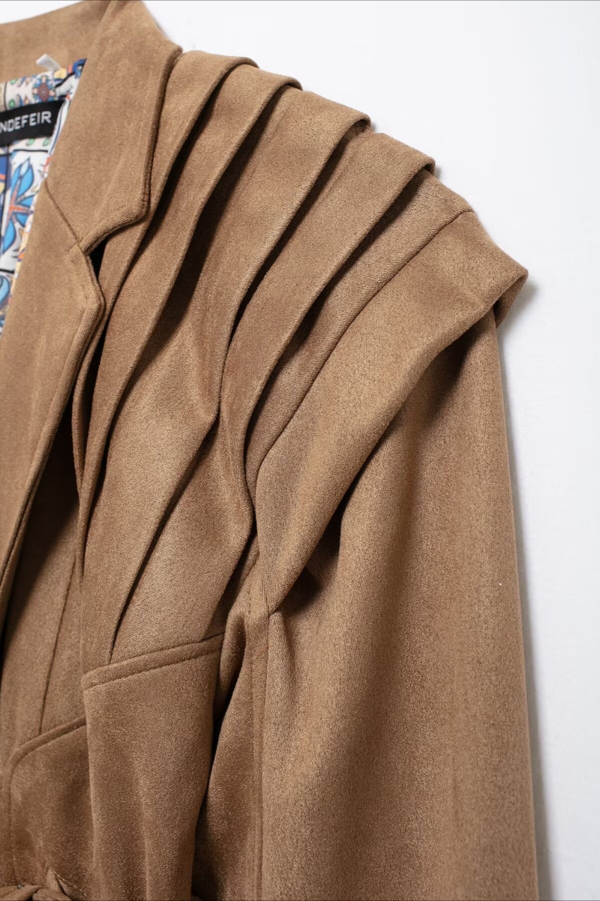 Chic Tie Waist Short Coat for Stylish Layering and Comfort