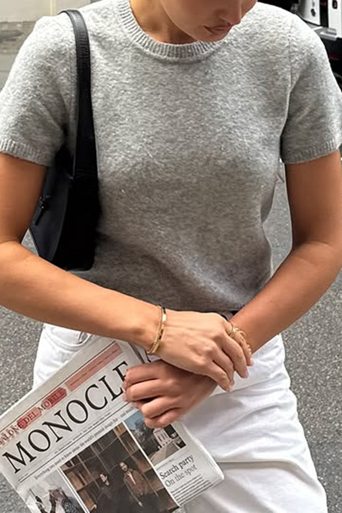 Casual Short Sleeve Pullover Sweater