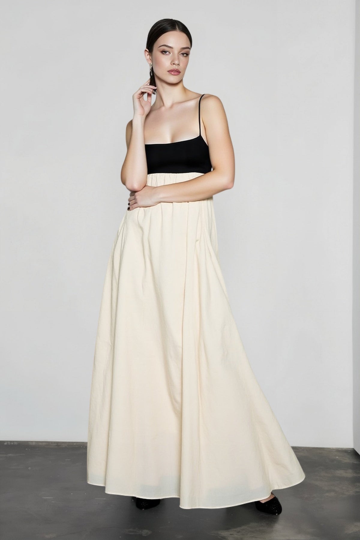 Colorblock Cami Vacation Dress