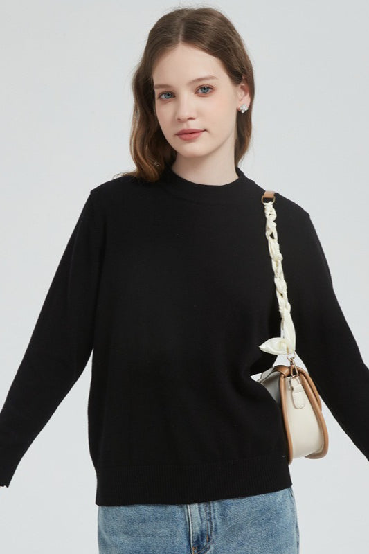 Cotton Solid Shell Knit Top