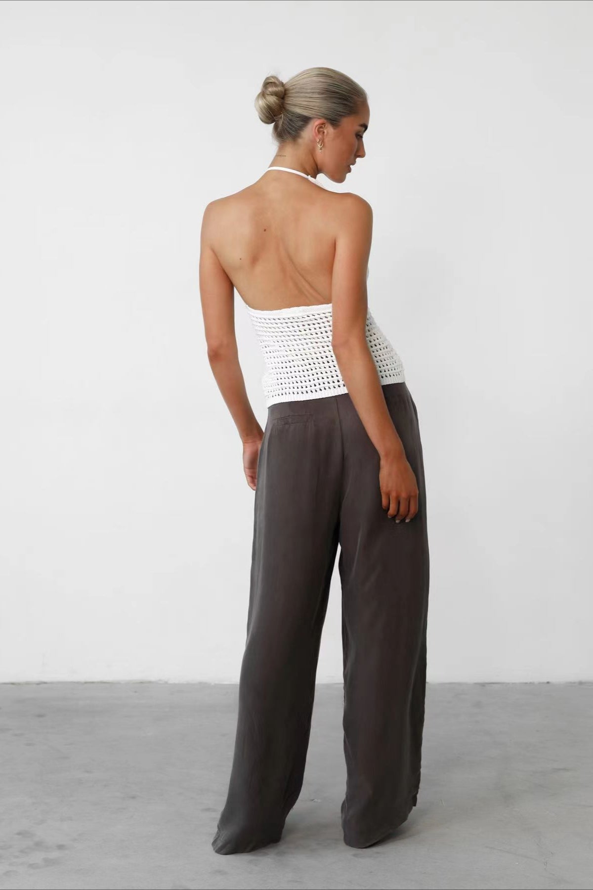 Open Back Sleeveless Cover Up