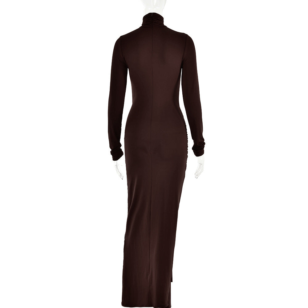 Roma Maxi Dress- Brown