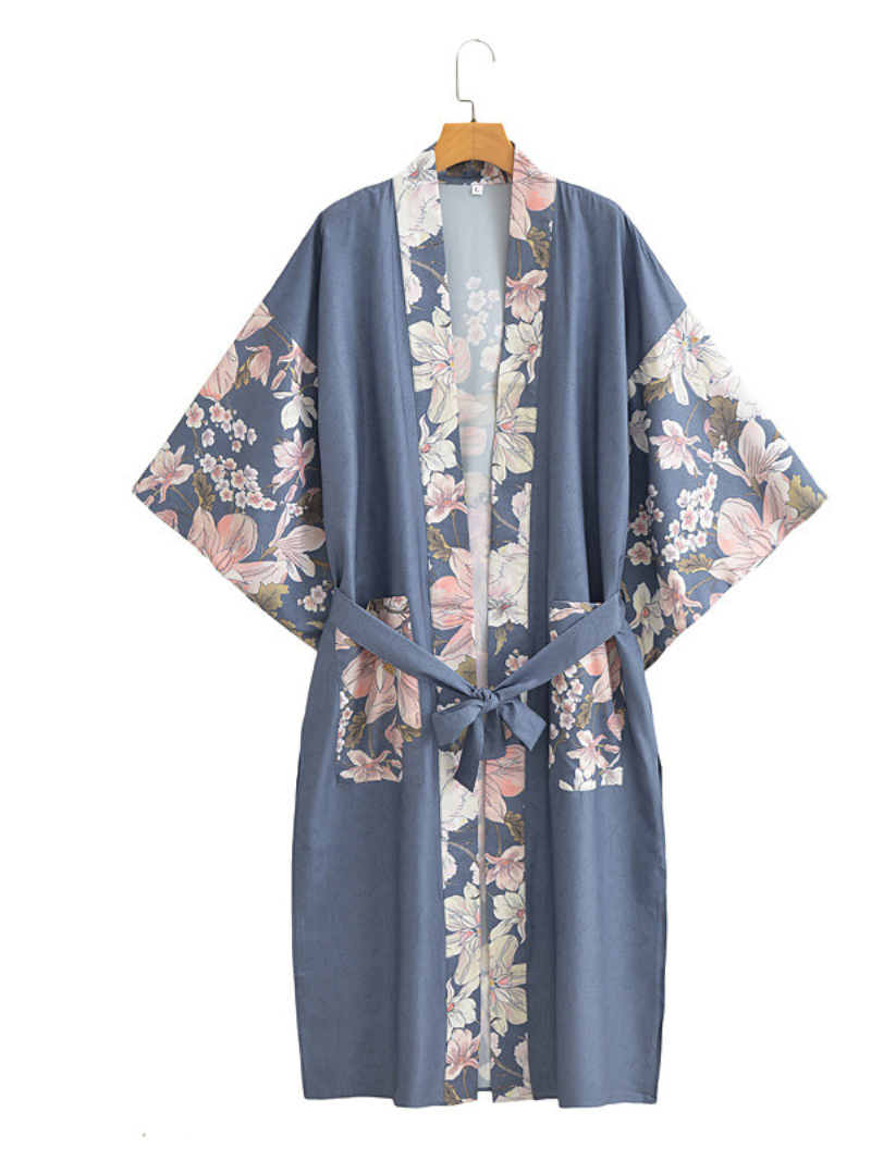 All In One Polyester Loose Kimono Gowns 5