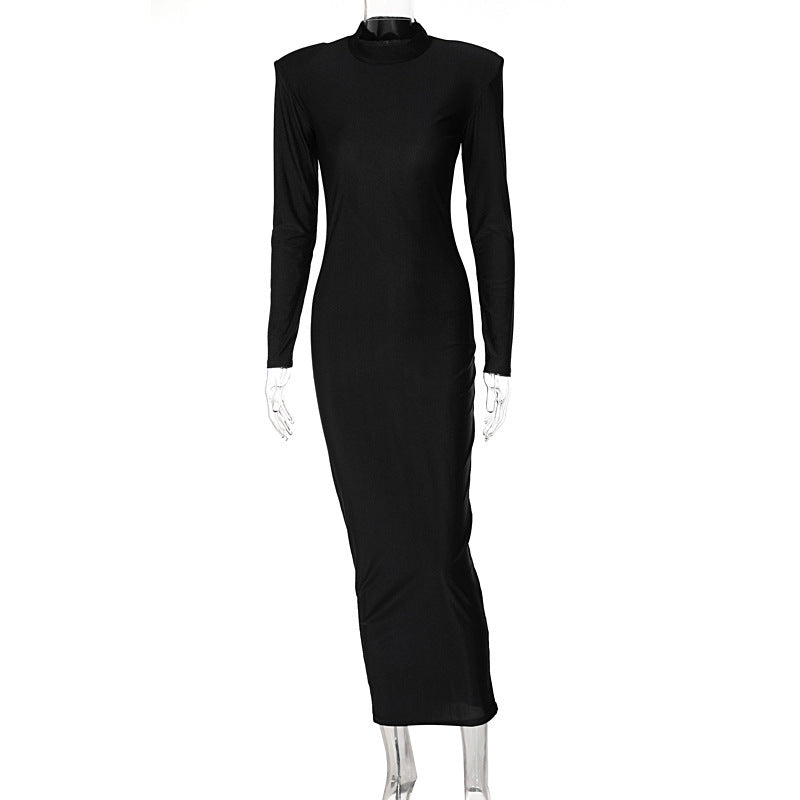 Helena Midi Dress - Black