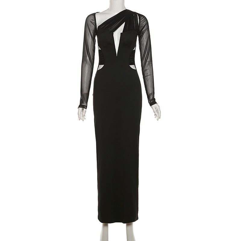 Davina Midi Dress - Black