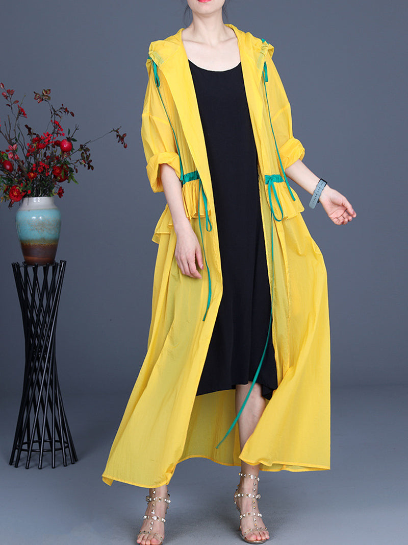 Lasted So Long Hooded Dress - Fashionpara