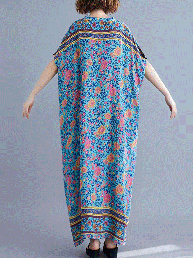 Shore To Shore Kaftan Dress - Fashionpara