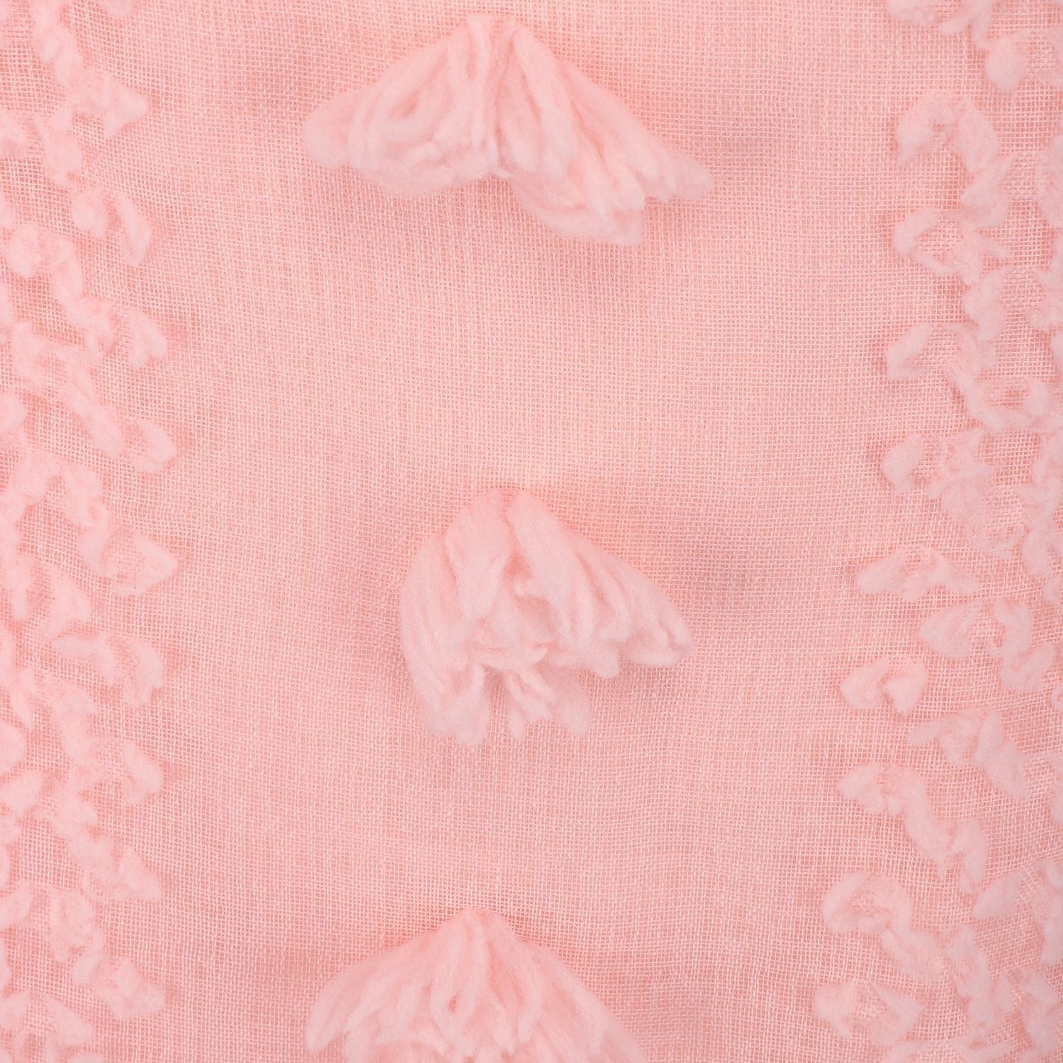 Florcoo Solid Lace Flower Design Grace Mini Dress