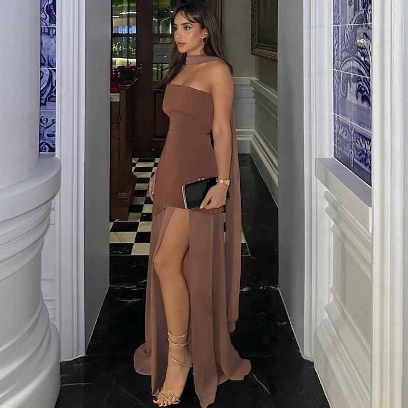 Carbon Dress - Brown