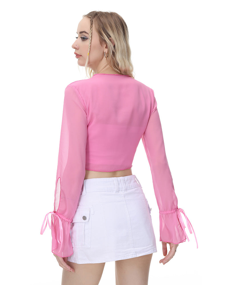 Enchantress Front Tie Top - Fashionpara