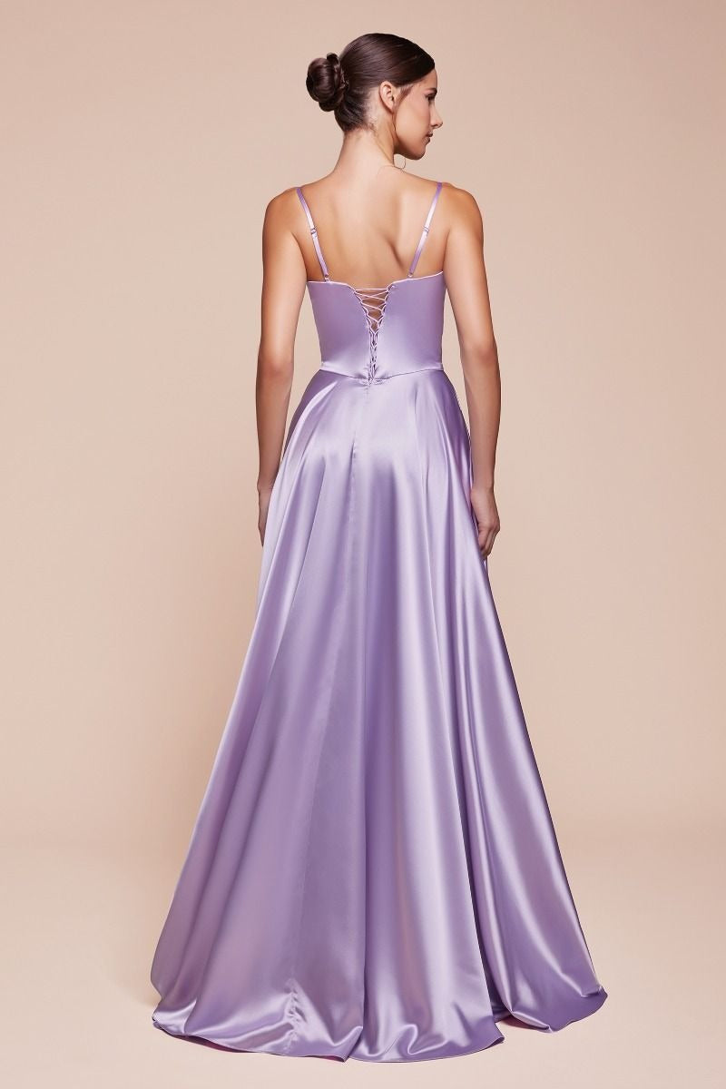 Strapless Maxi Formal Dress