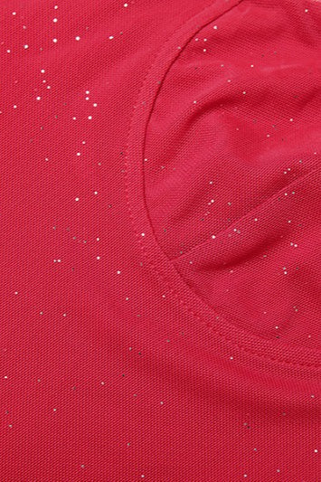 Glitter Spaghetti Strap Sweetheart Bodycon Mini Party Dress - View 6