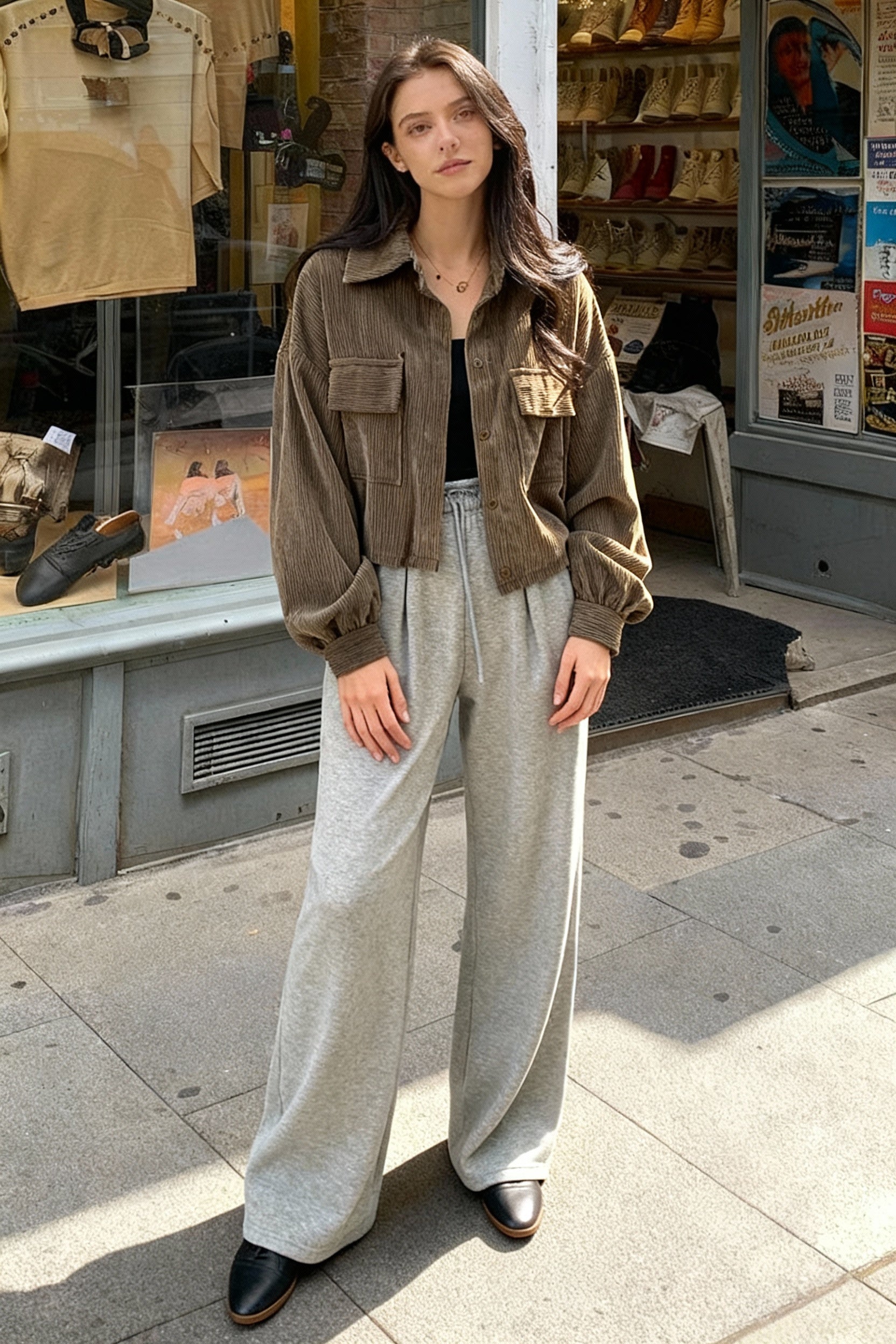 Fashion Casual Comfy Corduroy Jacket