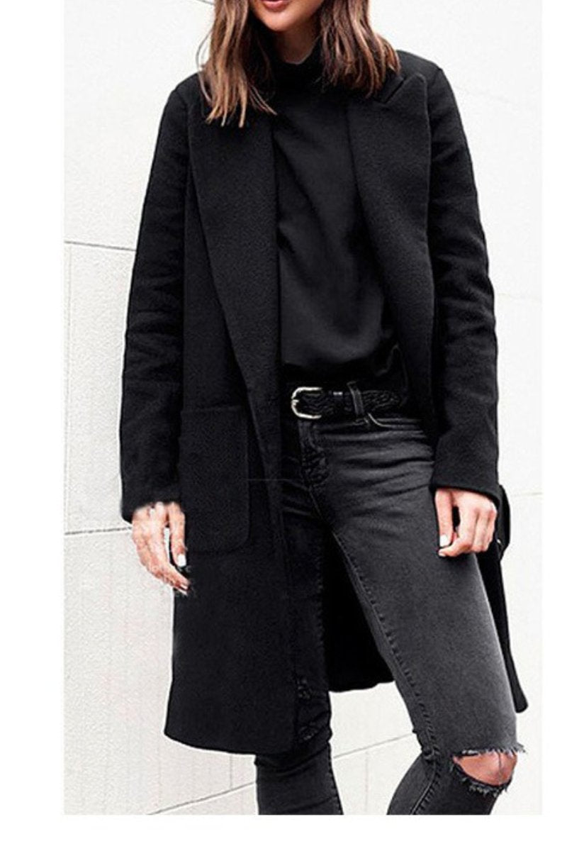 Fashion Woolen coat long coat Fashionpara