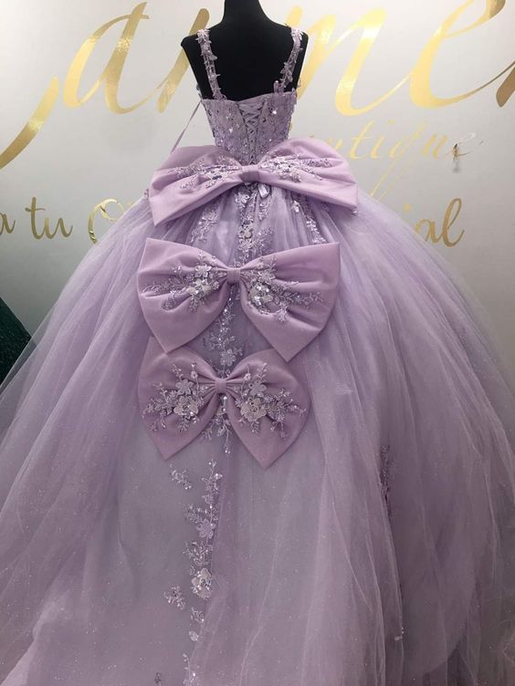 Purple Princess Ball Gown Quinceańera Dress Sweet 16 Dress - Fashionpara