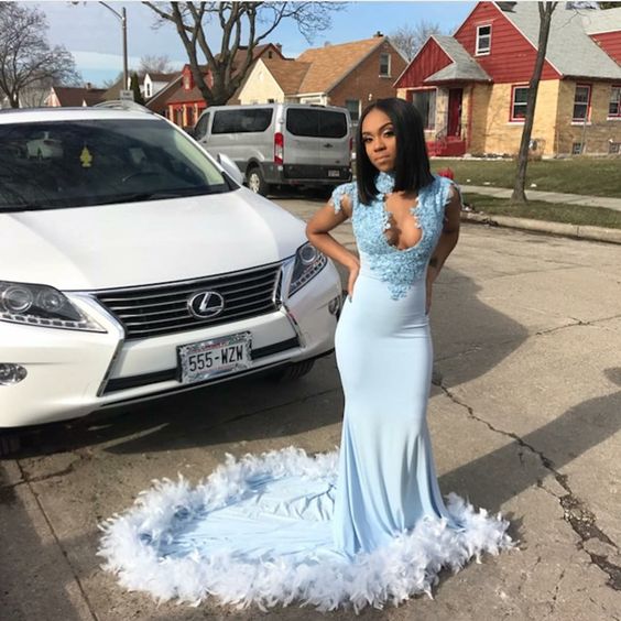 long prom dress mermaid Women Party Dress - Fashionpara