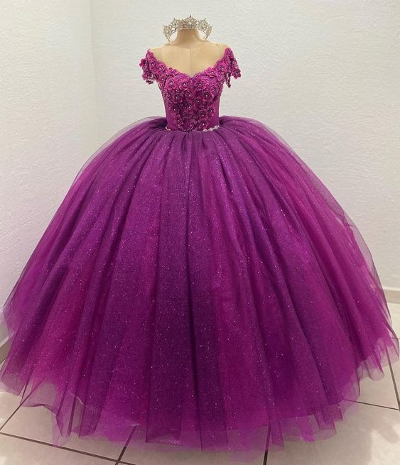 Evening gowns, Long Ball Gown Prom Dresses - Fashionpara