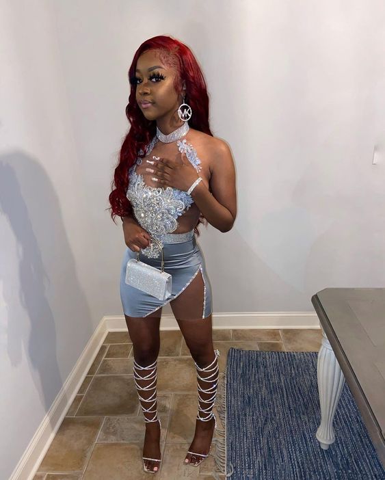 sexy short homecoming dress paty gowns - Fashionpara