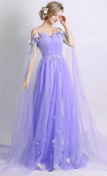 Long Purple Prom Dresses, Formal Evening Dress - Fashionpara