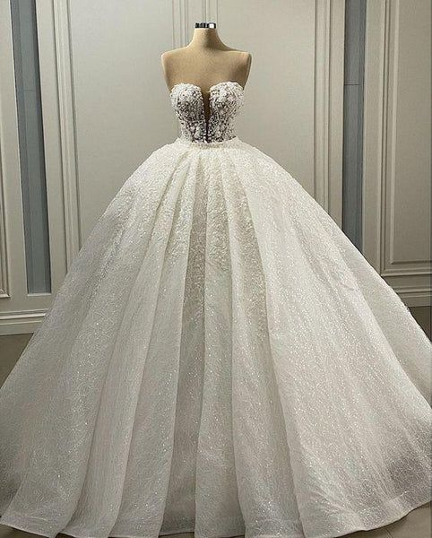 Charming Princess Gown Prom Dress wedding dress - Fashionpara