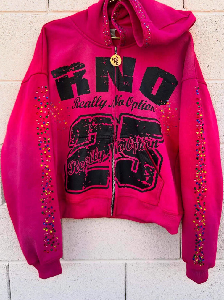 Hip-Hop Street Style Letter Print Hoodie