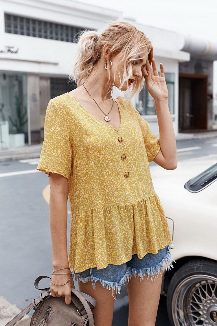 Floral Printed Shirt