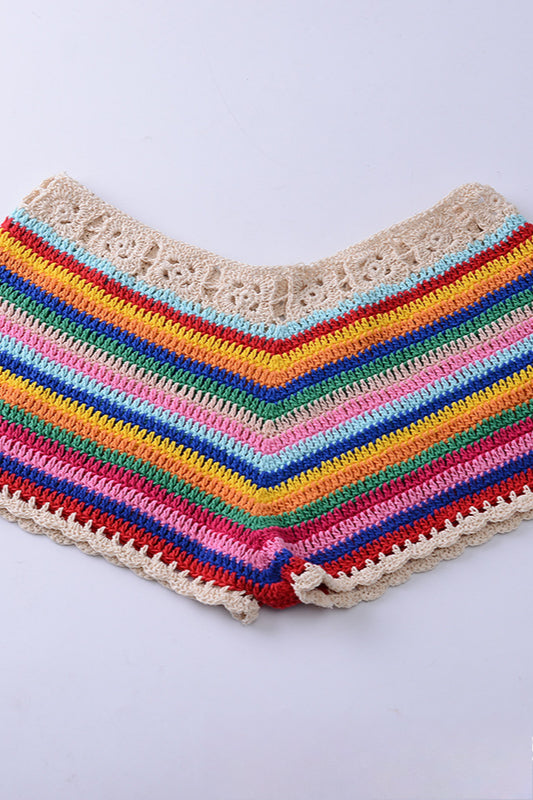 Knit Bandeau Bikini Set