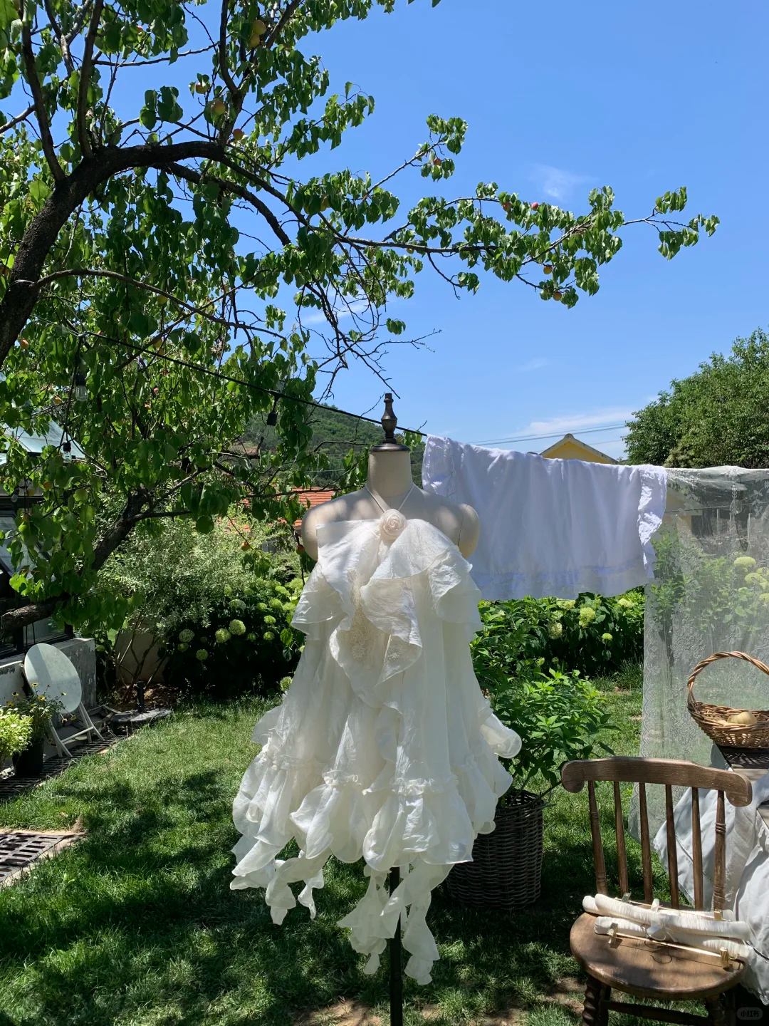 Classy Halter Chiffon White Short Party Dress Formal Homecoming Dress Birthday Outfits D403