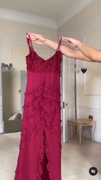 Pretty Mermaid Off The Shoulder Burgundy Slit Long Prom Dresses Formal Evening Dress SD1501