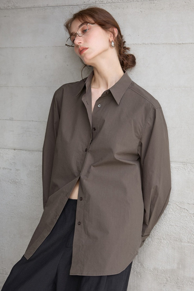 French Lazy Sheer Blouse