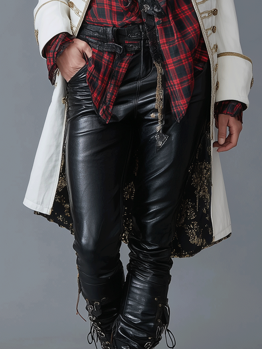 Vintage Chic White Military Double Breasted Longline Coat - Fashionpara