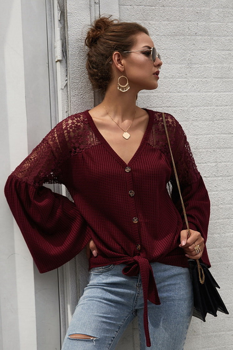 RadyRin Long Sleeve Classic Color Sweater for Effortless Style