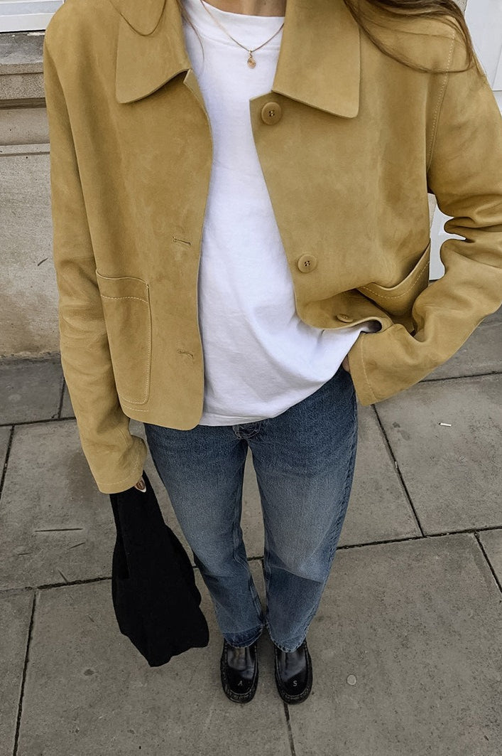 Faux Suede Commuter Jacket 3