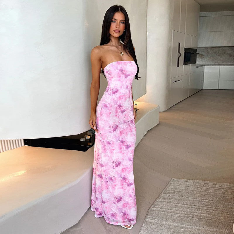 Pires Maxi Dress - Pink