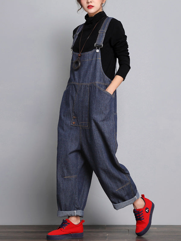 Marshall Denim Overalls Dungaree - Fashionpara